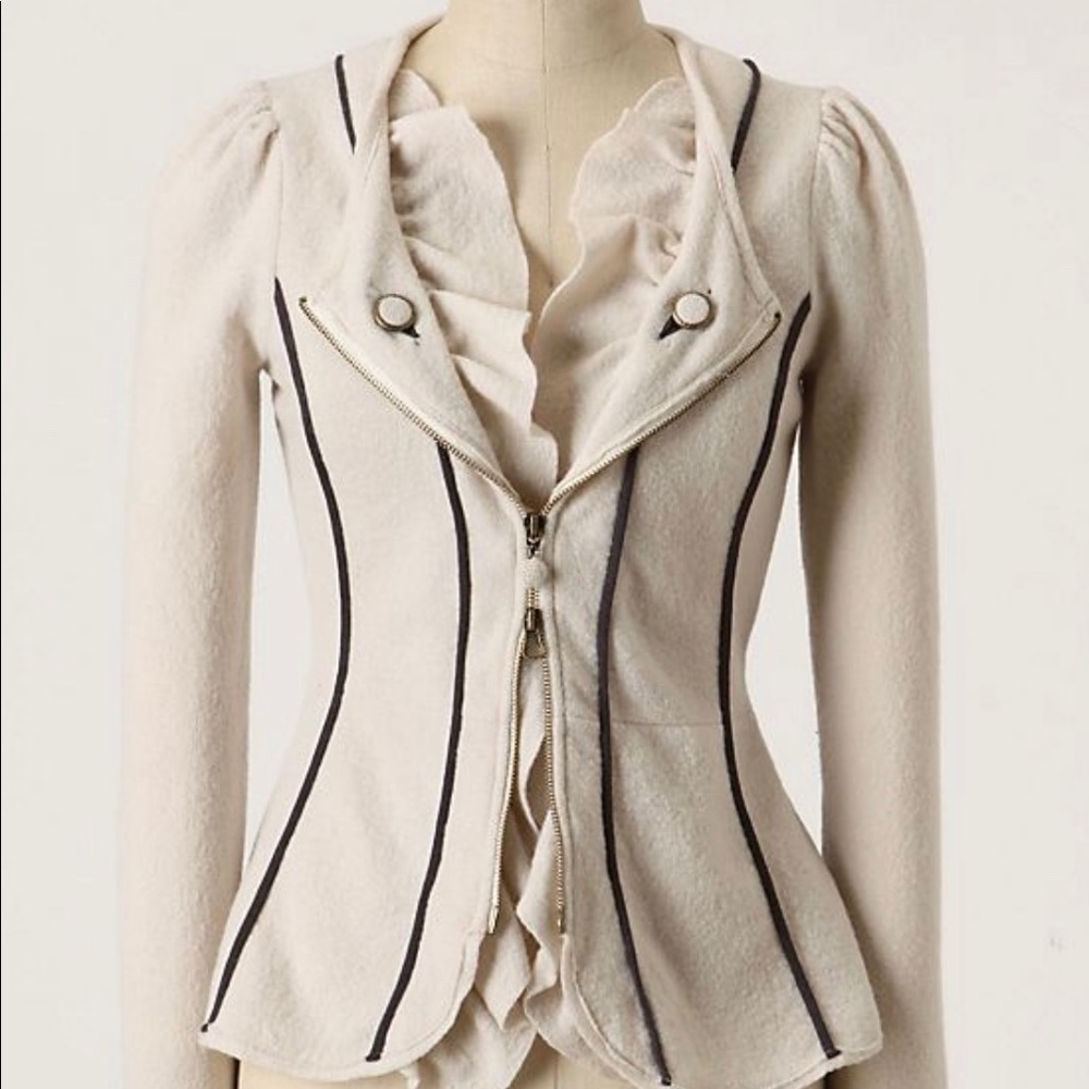 Anthropologie Charlie and Robin Sweater Jacket